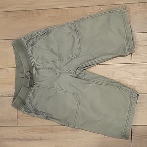 Lands' End Olive Green Chino Shorts - Size Medium
